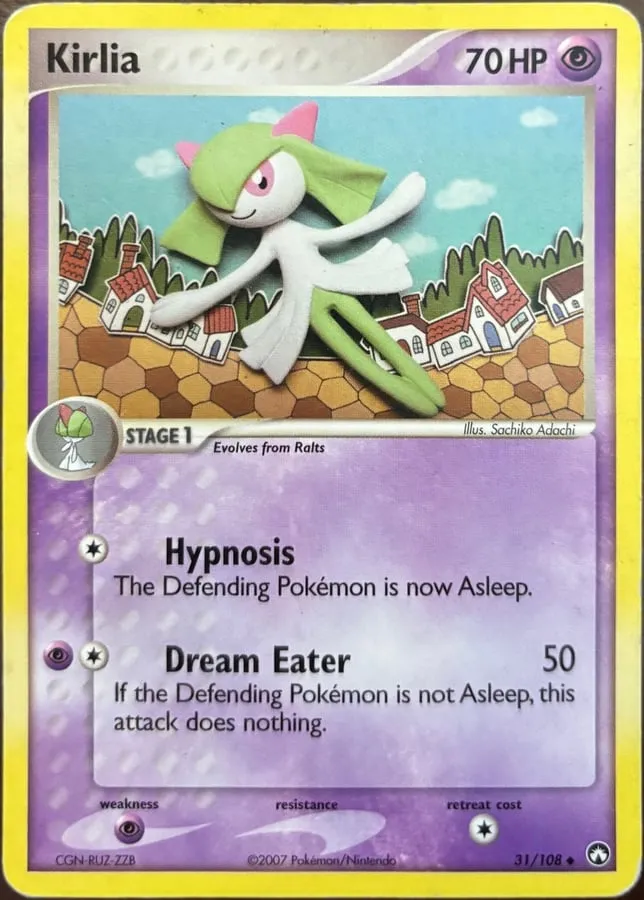 Kirlia 31/108, EX Power Keepers