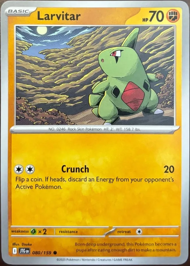 Larvitar 080/159, SV: Journey Together