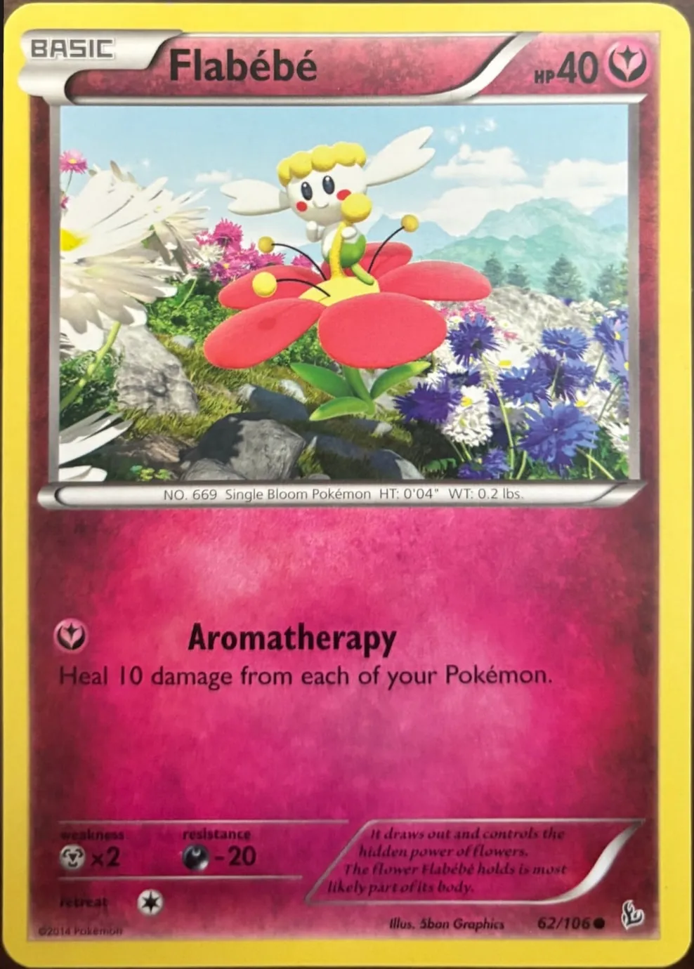 Flabébé 62/106, XY: Flashfire
