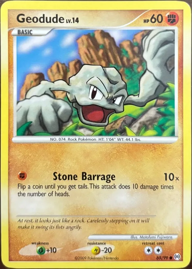 Geodude 65/99, Platinum: Arceus