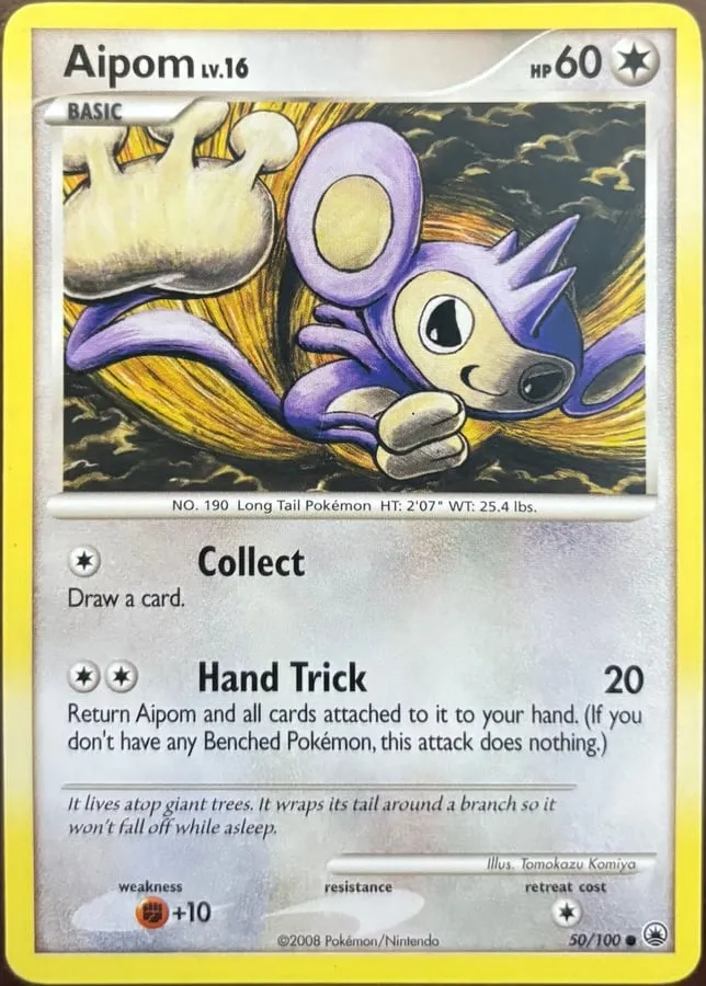 Aipom 50/100, DP: Majestic Dawn