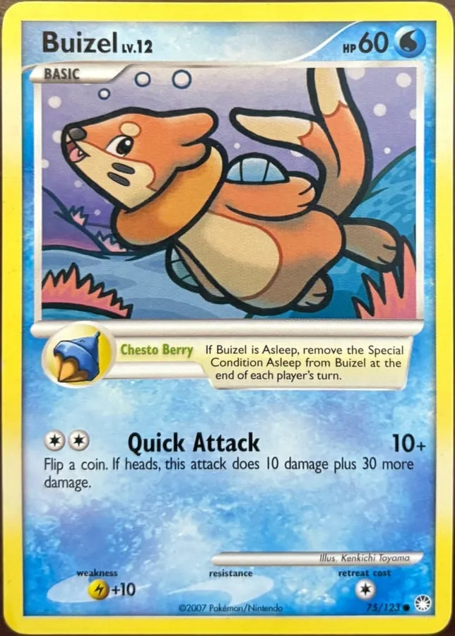 Buizel 75/123, DP: Mysterious Treasures