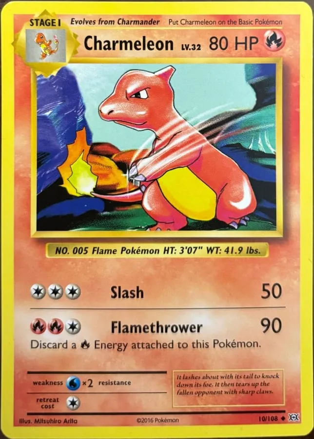 Charmeleon 10/108, XY: Evolutions