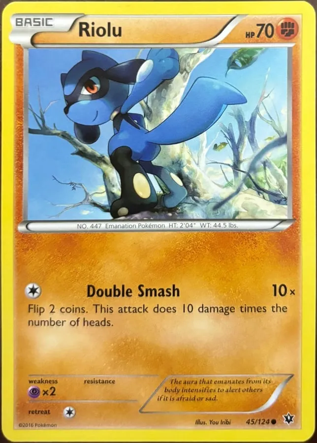 Riolu 45/124, XY: Fates Collide