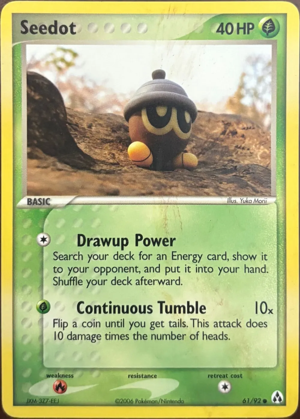 Seedot 61/92, EX Legend Maker
