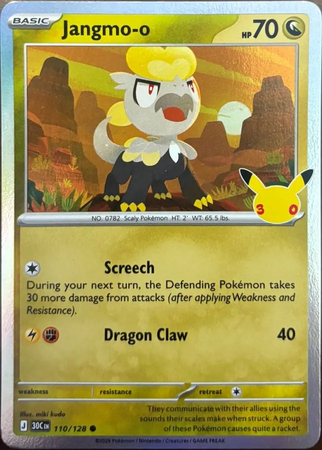 Jangmo-o 110/128, 30th Celebration