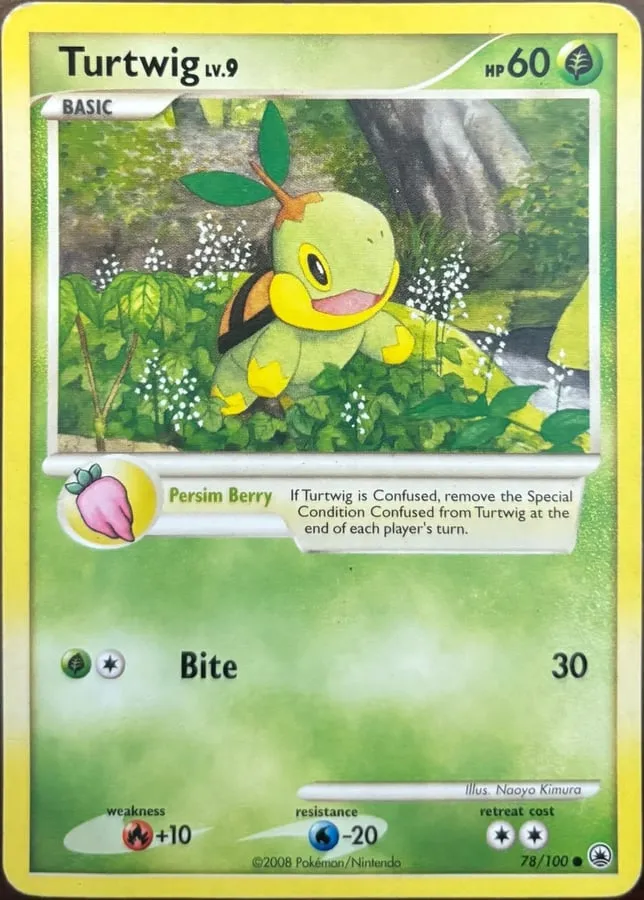Turtwig 78/100, DP: Majestic Dawn