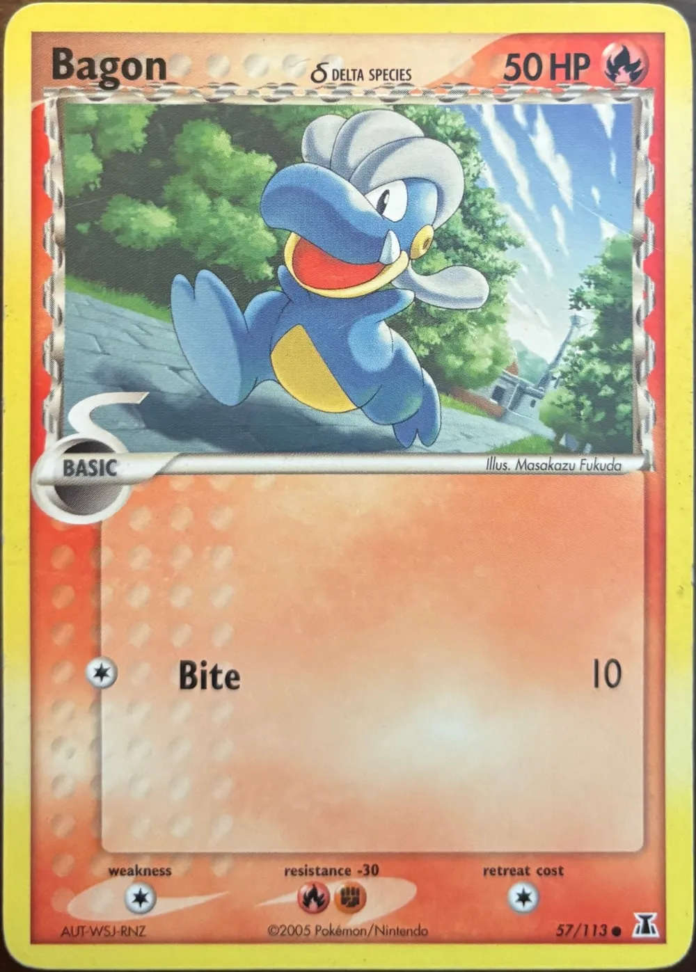 Bagon δ 57/113, EX Delta Species
