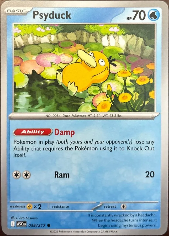 Psyduck 039/217, Mega Evolution: Ascended Heroes