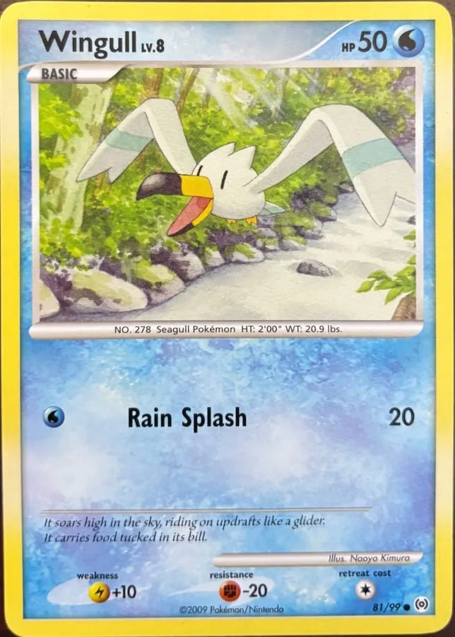 Wingull 81/99, Platinum: Arceus
