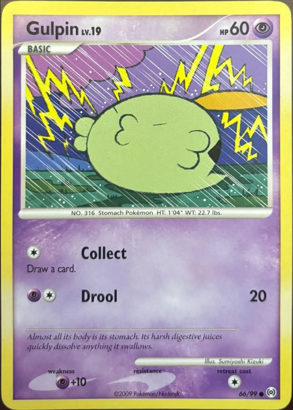 Gulpin 66/99, Platinum: Arceus