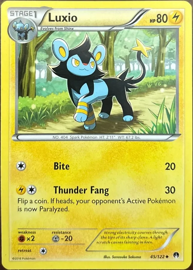 Luxio 45/122, XY: BREAKpoint