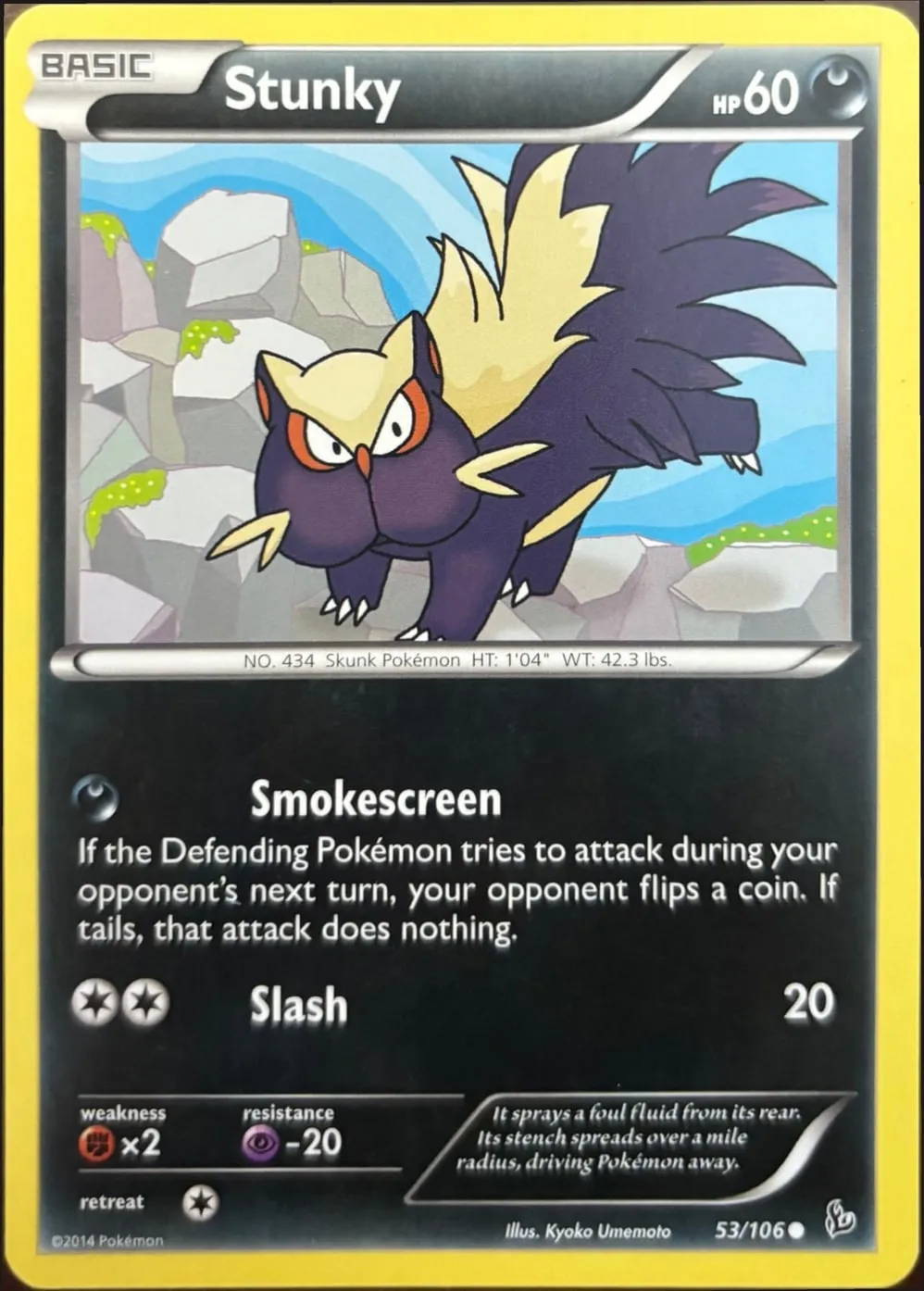 Stunky 53/106, XY: Flashfire