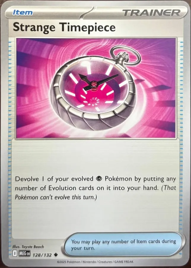 Strange Timepiece 128/132, Mega Evolution