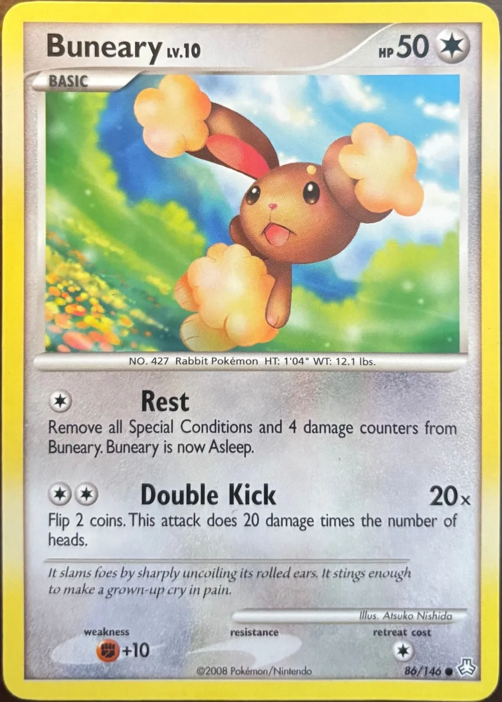 Buneary 86/146, DP: Legends Awakened