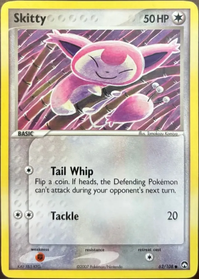 Skitty 62/108, EX Power Keepers