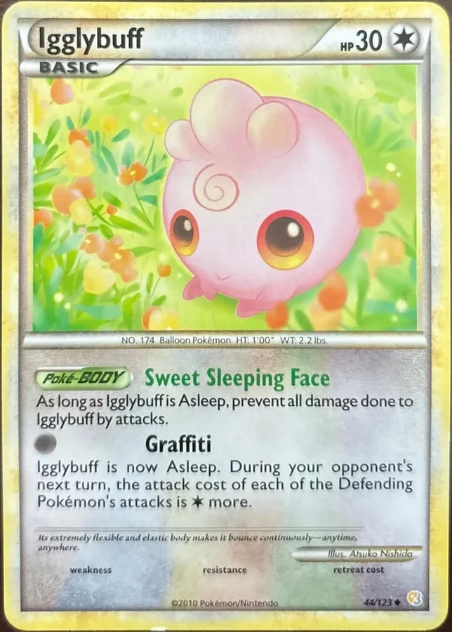 Igglybuff 44/123, HeartGold & SoulSilver