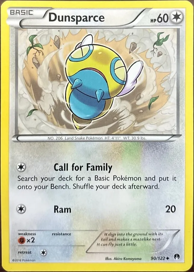 Dunsparce 90/122, XY: BREAKpoint