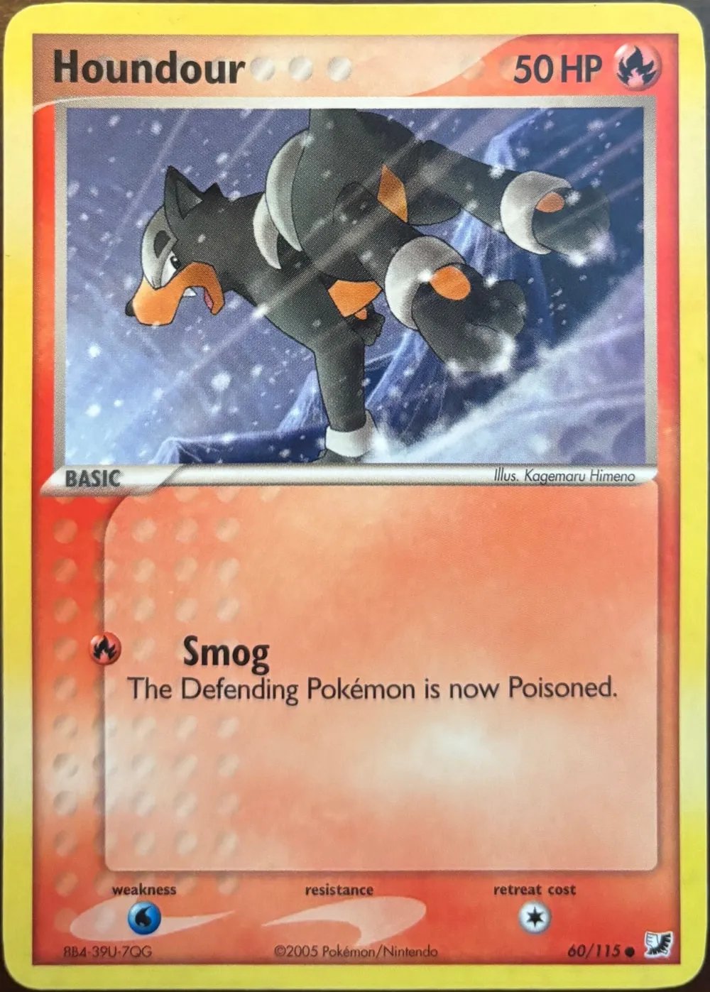 Houndour 60/115, EX Unseen Forces