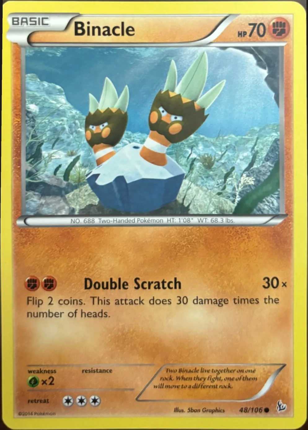 Binacle 48/106, XY: Flashfire