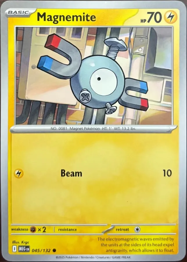 Magnemite 045/132, Mega Evolution