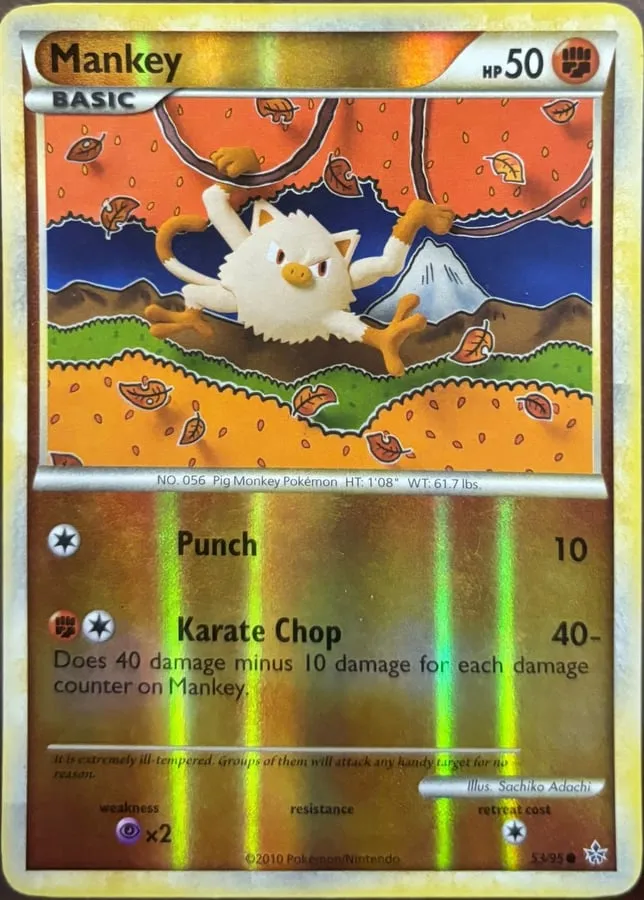 Mankey 53/95, HGSS: Unleashed