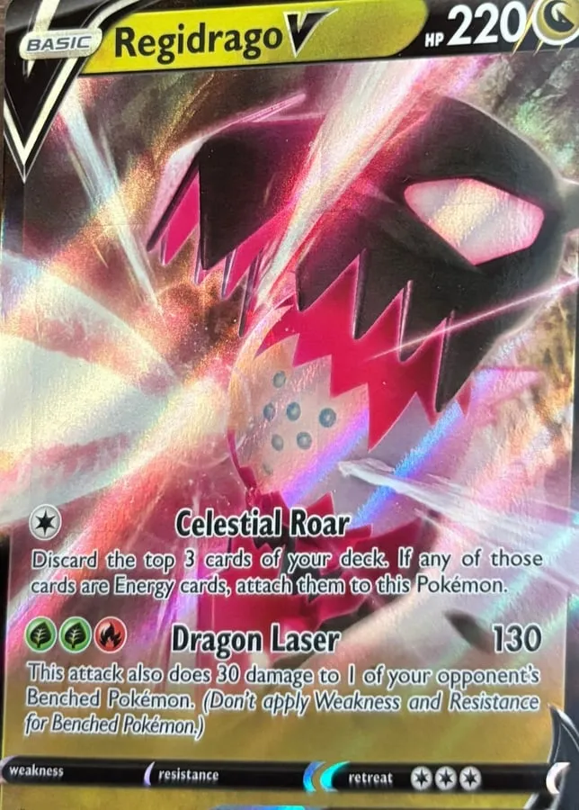 Regidrago V 135/195, SWSH: Silver Tempest