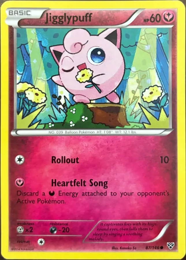 Jigglypuff 87/146, XY