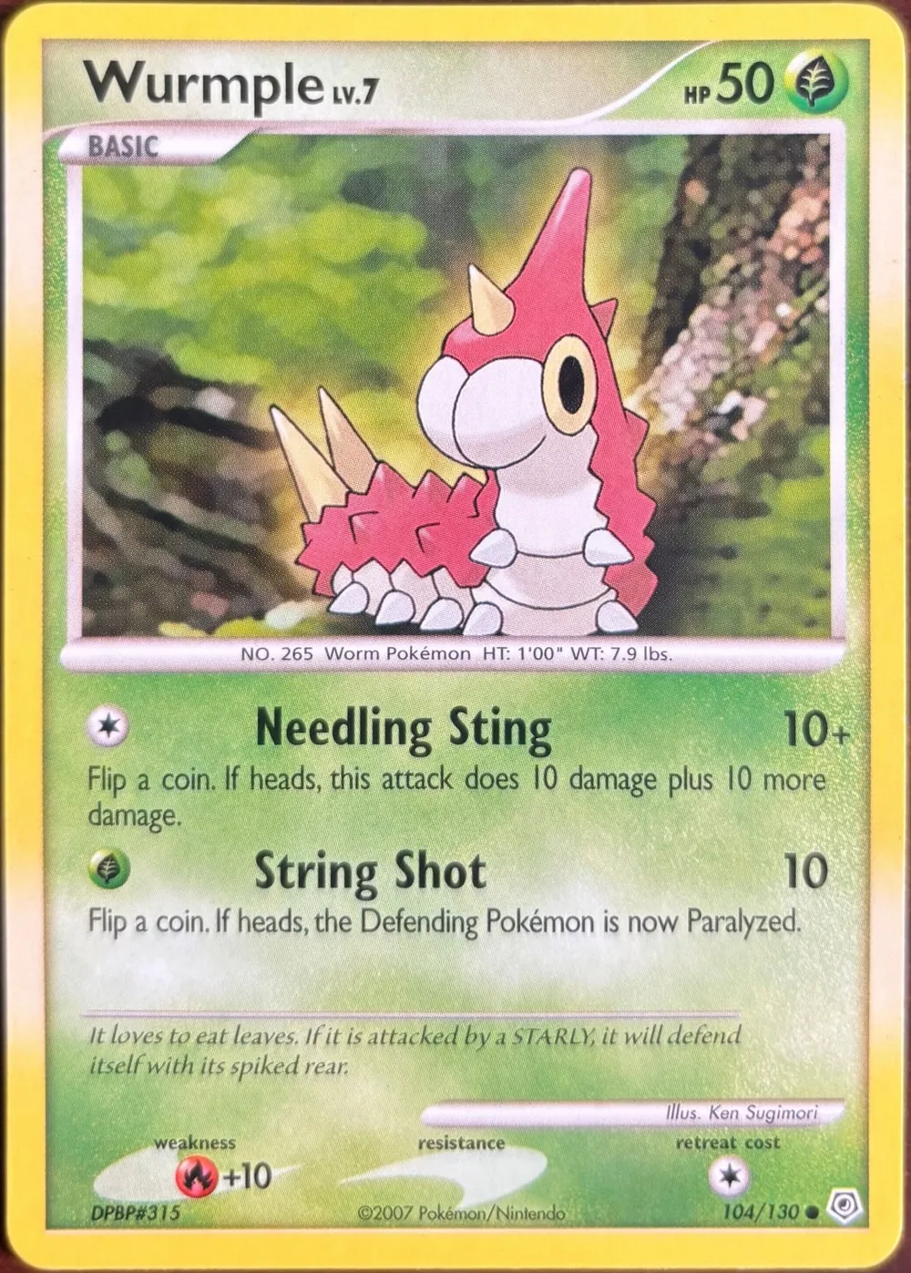 Wurmple 104/130, Diamond & Pearl