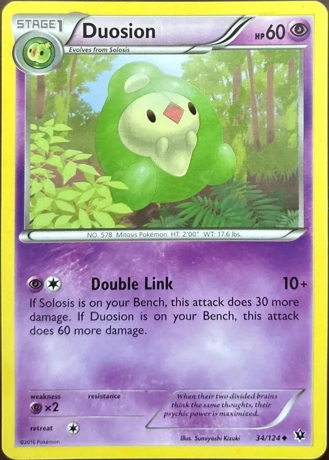 Duosion 34/124, XY: Fates Collide