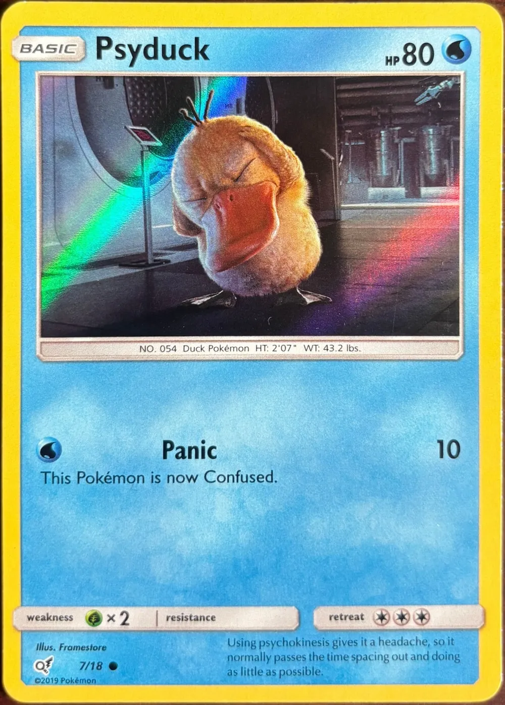 Psyduck 7/18, SM: Detective Pikachu