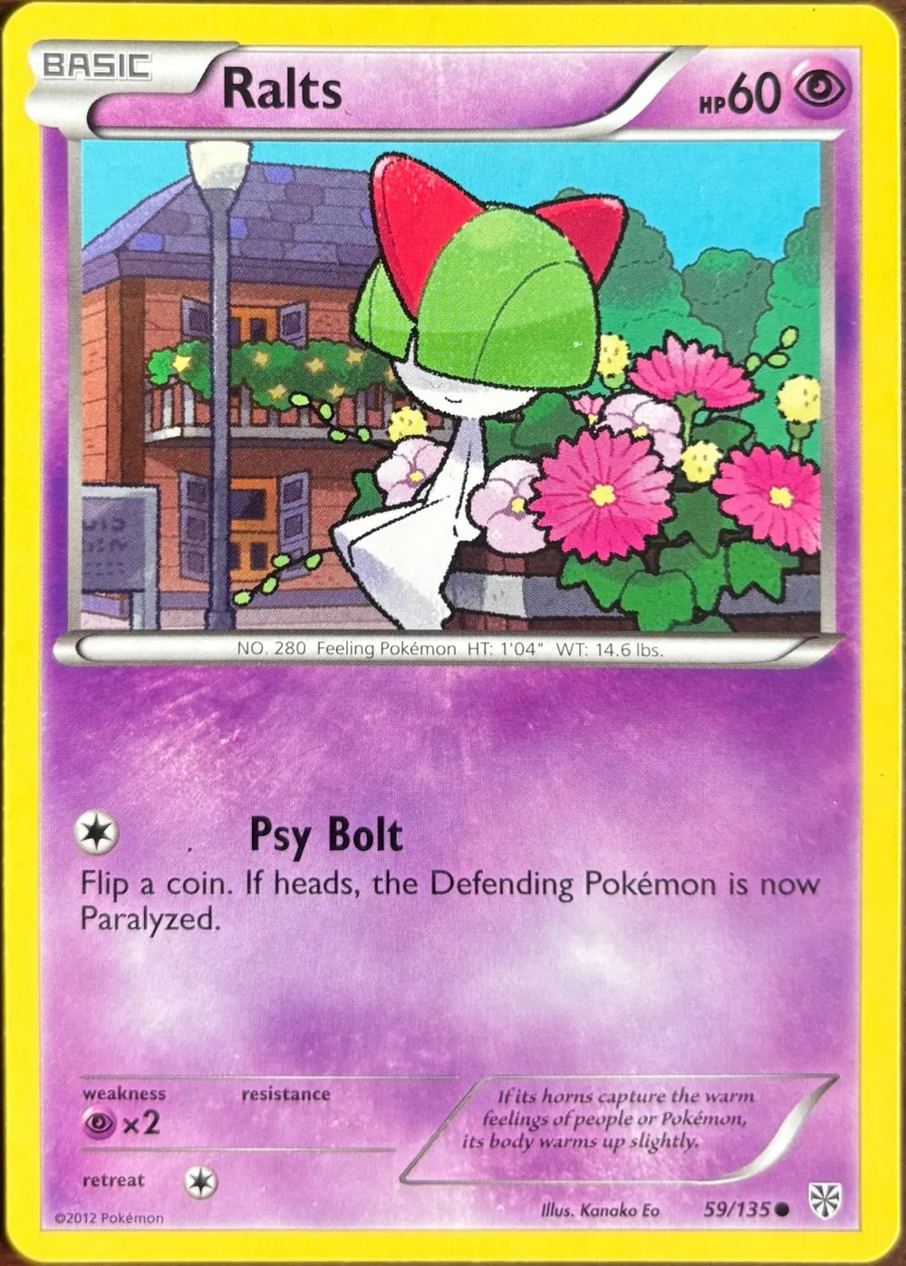 Ralts 59/135, BW: Plasma Storm