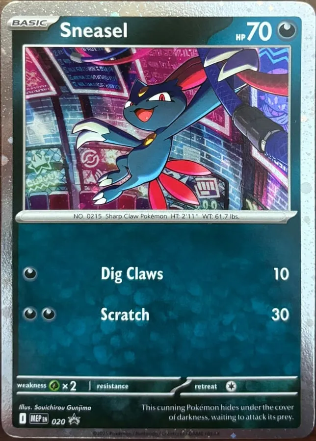 Sneasel MEP 020, Mega Evolution Promos